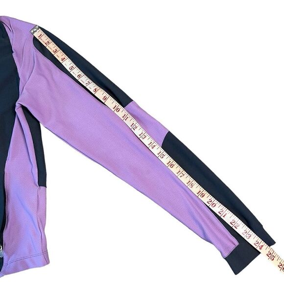 Nike Dri-fit Grey Lavender Running Jacket - Girls Large (12-14) - Picture 10 of 10